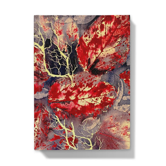 Red Leaves Hardback Journal